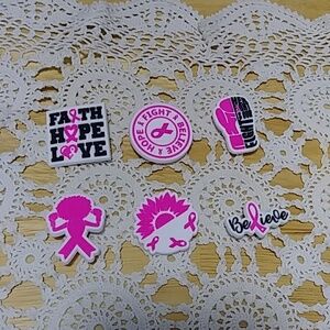 Cancer Awareness Crocs or similar shoe charms